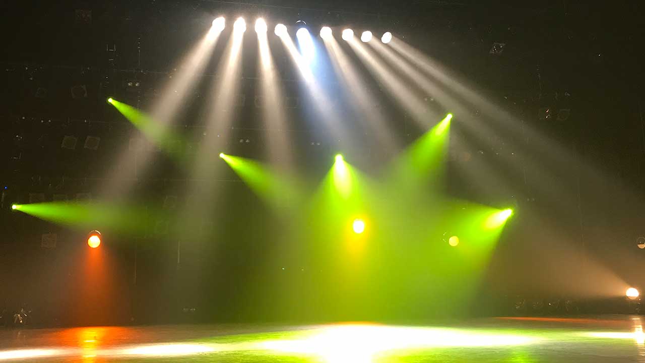 舞台照明イメージ